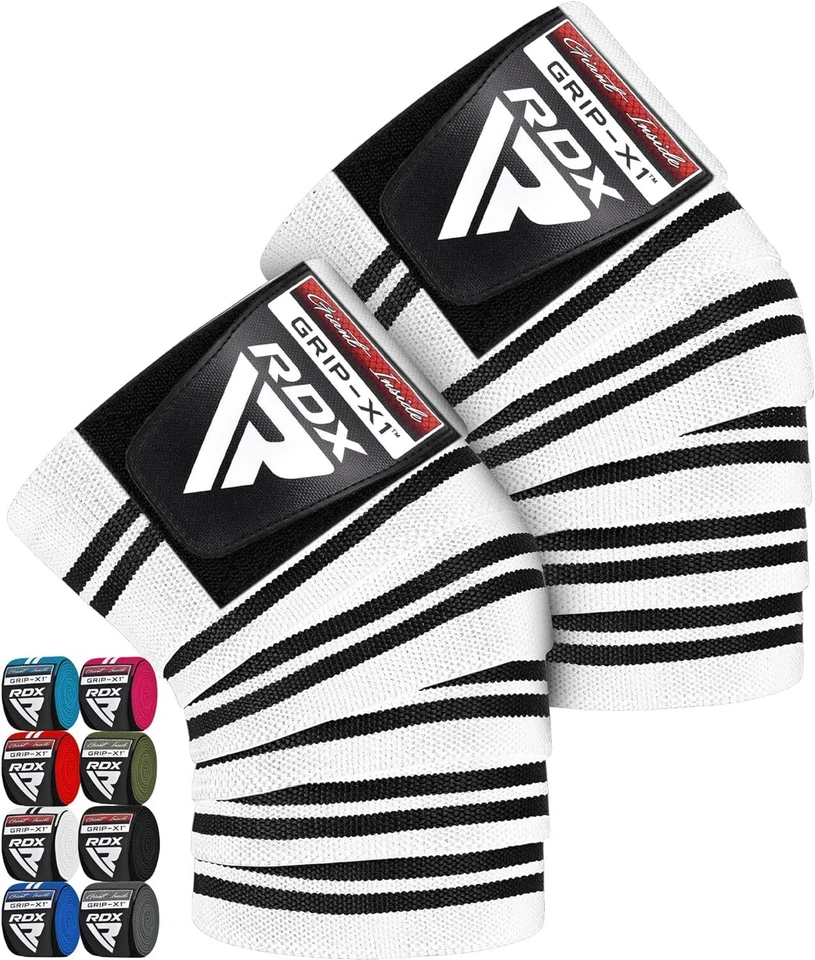 Knee Pads MMA by RDX, Lifting Straps, Knee Sleeves Weightlifting, Gym Knee Wraps - Image 2 of 4