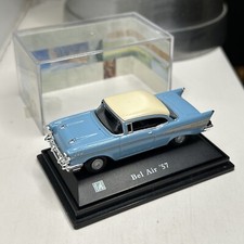 HONGWELL CARARAMA CHEVROLET BEL AIR 1957 TWO TONE BLUE/WHITE BOXED 1:72