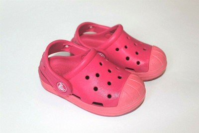 baby crocs pink