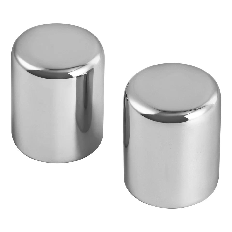 4x Kit de cubiertas de punto de herrajes de acoplamiento cromados para Harley Davidson Touring Softail Foto 3 de 4