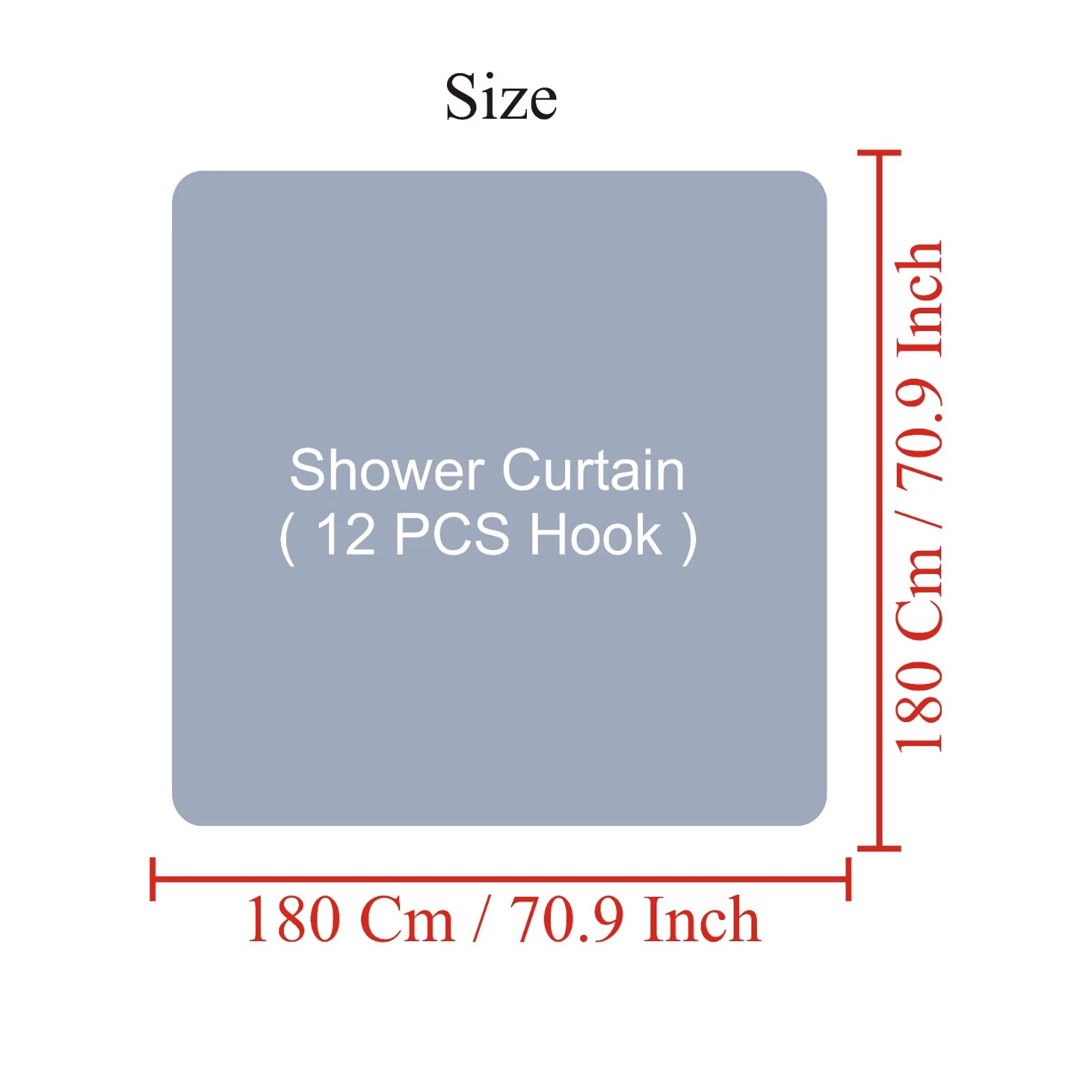 Nick 90s Rugrats Cartoon Print Shower Curtain