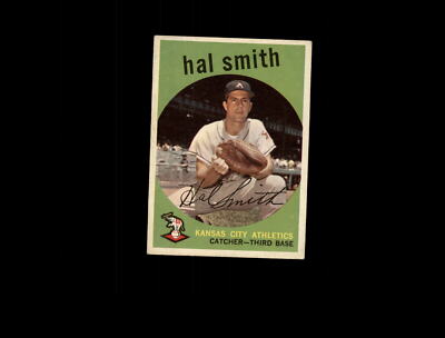 1959 Topps 227 Hal W. Smith White Back VG-EX #D1,308235
