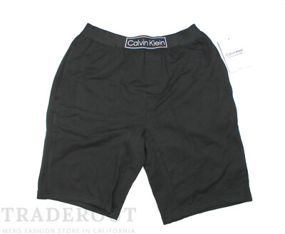 Calvin Klein CK men BLACK reimagined heritage lounge sleep shorts size S or  M