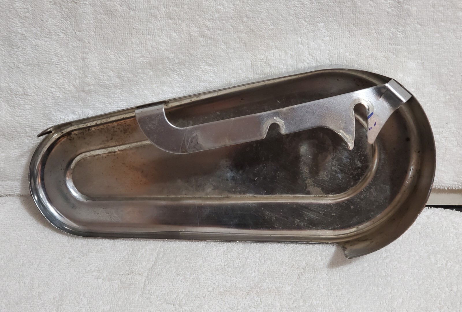 Vintage Lil Indian Mini Bike Chain Guard Original Chrome Minibike Clutch Cover eBay