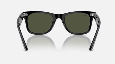 Ray-Ban Original Wayfarer Classic Black/G-15 Green 50mm Sunglasses