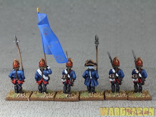28mm Seven Years War WDS painted Purssia Infantry Regiment Nr 33 cc61 - Picture 3 of 9