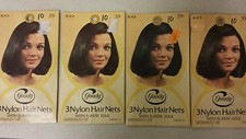 Vintage Hair Nets Nylon With Elastic Edge Unique old hard to find retro items