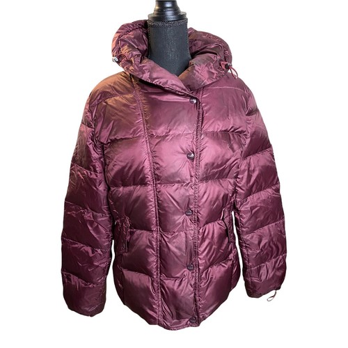 Max Mara Weekend purple puffer jacket 