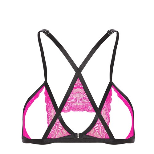 Damen transparentes Netz Camisole ärmelloses bauchfreies Oberteil verstellbar Spaghettiträger Top - Bild 34 von 39