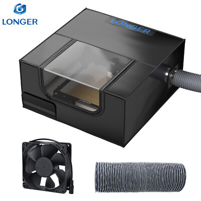 LONGER Laser Engraver Enclosure Protective Cover w/ Vent Eye fr Longer RAY5 U4A5
