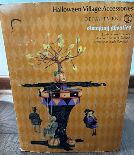 Swinging Ghoulies Repartment 56 Halloween Dept Nuovo 56.53133 Villaggio Halloween - Foto 1 di 7