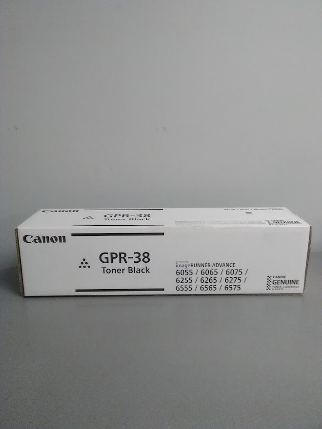Canon GPR-38 (3766B003) Black Toner Cartridge imageRUNNER Canon GPR-38 (3766B003) Black Toner Cartridge imageRUNNER