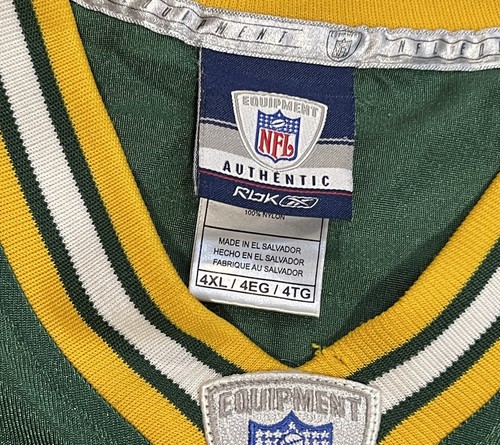 Camiseta de fútbol americano vintage Reebok NFL Green Bay Packers #4 Brett Favre talla 4XL - Imagen 6 de 10