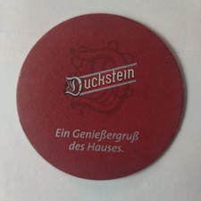 Alter kleiner Bierdeckel - Duckstein Bier 🌞W1
