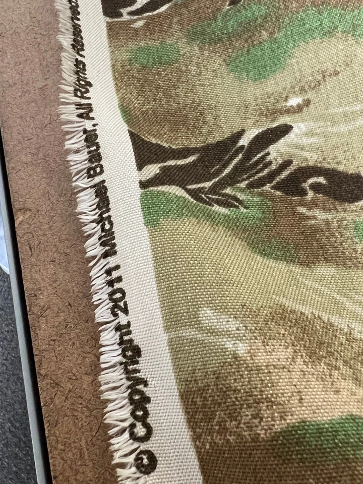 Tecido de náilon 500D Cordura em todo terreno listra de tigre camuflado - Imagem 2 de 2