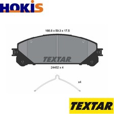 BRAKE PAD SET DISC BRAKE 2445201 FOR TOYOTA bZ4X RAV/VAN/IV/III ALPHARD CAMRY