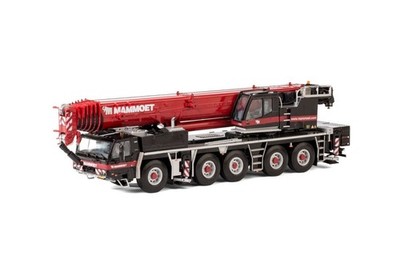 Tadano ATF 220G-5 Mobile Crane - Mammoet - WSI 1:50 Scale Model #410225 New