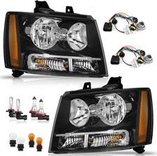 2007-2013 Avalanche 2500 2007-2014 Tahoe Headlight Paircompatible 2007-2013 Avalanche 2500 2007-2014 Tahoe Headlight Paircompatible