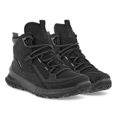 ECCO Wanderschuhe ULT-TRN Gr 43 Mid (Michelin Sohle, wasserdicht) schwarz Herren