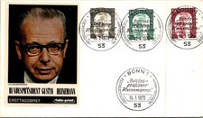 GOLDPATH: Germany cover 1973 first day CV930_P05