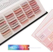 Bible Tabs for Women and Men 75 Tabs,Bible Tabs for Kids, Pink Bible Tabs,Bib...