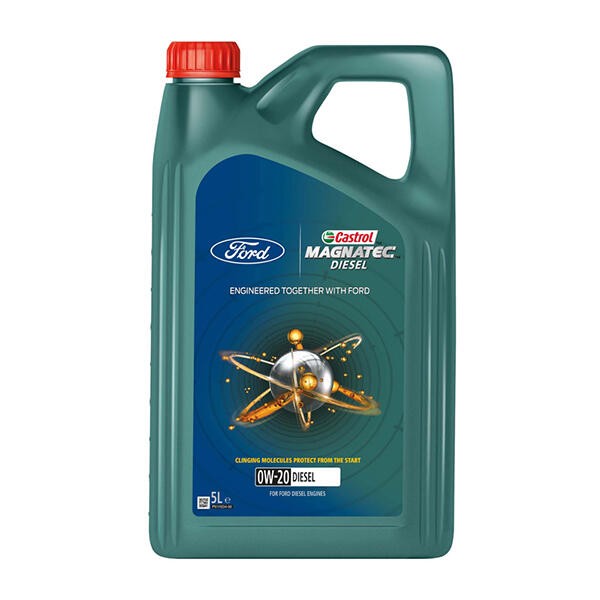 15F73C Magnatec Diesel Car Engine Oil 5L 5 Litre 0W20 Fully Synthetic By Castrol