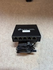 TP-LINK TL-SG105E Gigabit Ethernet (Up to 1000Mbps) Network Switch 5 Port