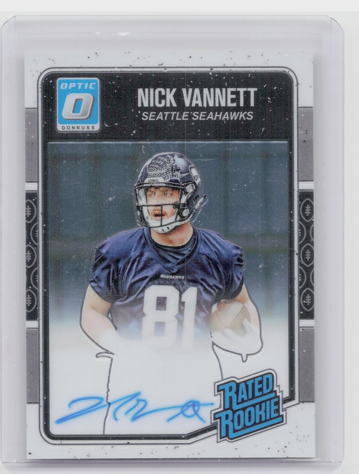 Nick Vannett Panini Donruss Optic #188 Autograph