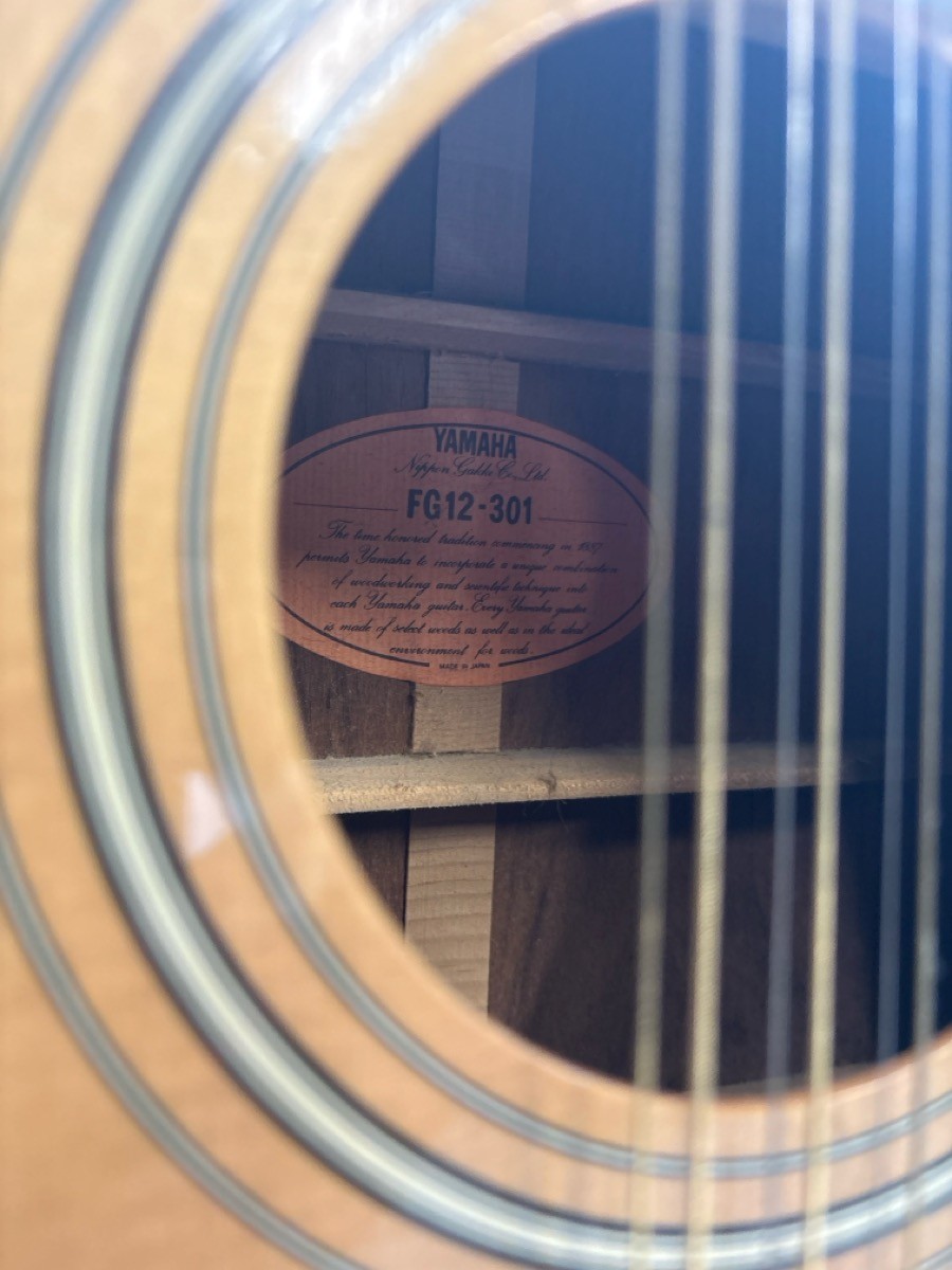 ヤマハ 12弦ギター FG12-301 YAMAHA 12弦ギター FG12-301｜ ハードオフ