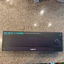 Logitech MX Keys S Combo Keyboard, Mouse & Pa...