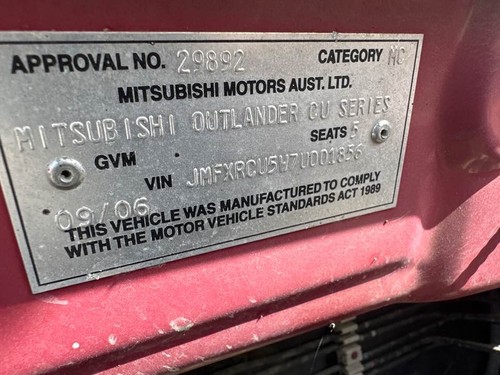 2006 Mitsubishi Outlander Airtrek Left CV Axle Shaft 03-06 #B686 - Picture 2 of 7