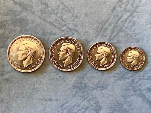 ~1937 Great Britain Choice Proof George VI Maundy Set - SALE PRICED
