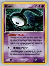 Unown E/115 Holo Rare Unseen Forces Pokemon Moderately Played on eBay