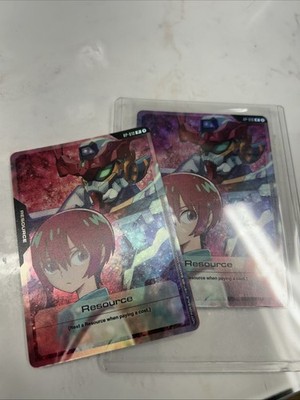 Gundam TCG Resource Card RP-010 Foil Alt Art English AX 2025 Anime