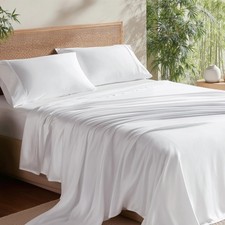 Bedsure Queen Sheet Set Cooling Sheets For Queen Size Bed Set Rayon Derived