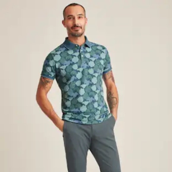 Bonobos Slim Fit Short Sleeve Stretch Pique Knit Polo Golf Shirt - Size Large L