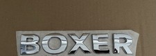 Genuine Peugeot Boxer Rear Lettering Logo Badge Emblem used