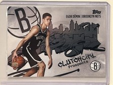 2025-26 Topps NBA Egor Demin Clutch City Prospects Rookie Insert #CC-8