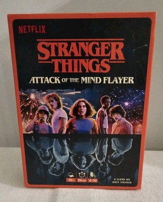 Stranger Things ~ Attack of the Mind flayer ~ Card Game  Netflix NEW Open Box