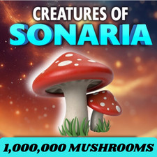 ONLINE Roblox - Creatures of Sonaria 1,000,000 Mushrooms 1M Shrooms