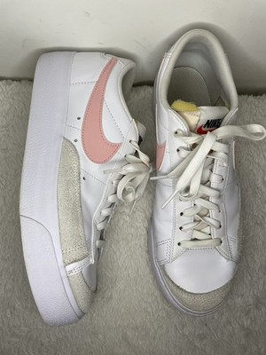 Nike Blazer Low Platform White Pink Glaze Women's Size 10 DJ0292-103 Athletic
