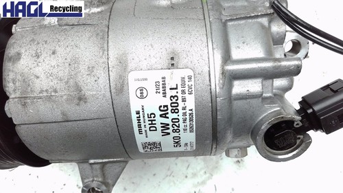 Compresseur Climatisation 5K0820803L VW Golf 2.0 Tdi FAP 5K 81 Kw 110 Ps Berline - Photo 2/5
