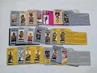 S-380 VINTAGE 1980'S HASBRO GI JOE FILE CARDS LOT OF 21 FLINT DUKE TRIPWIRE ETC