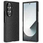 For Samsung Galaxy Z Fold 7 Phone Case Carbon Fiber Shockproof Heavy Duty Cover