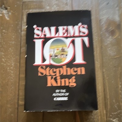 Stephen King 'Salem's Lot Hardcover Novel w/ Dust Jacket, Doubleday