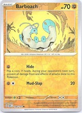 Barboach Obsidian Flames 108/197 Common Pokemon Reverse Holo NM Pokemon Card