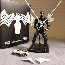 In Stock CT Toys Messtoys Symbiote Spider-Man Black Spider Action Figure Boxed