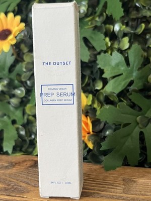 The Outset COLLAGEN PREP SERUM Travel Size .34 Fl Oz NIB Clean Ingredients!