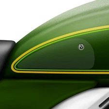 BLOQ KAWASAKI Z900RS (2017-) Motorcycle Tank Grips HiGrip - CLEAR