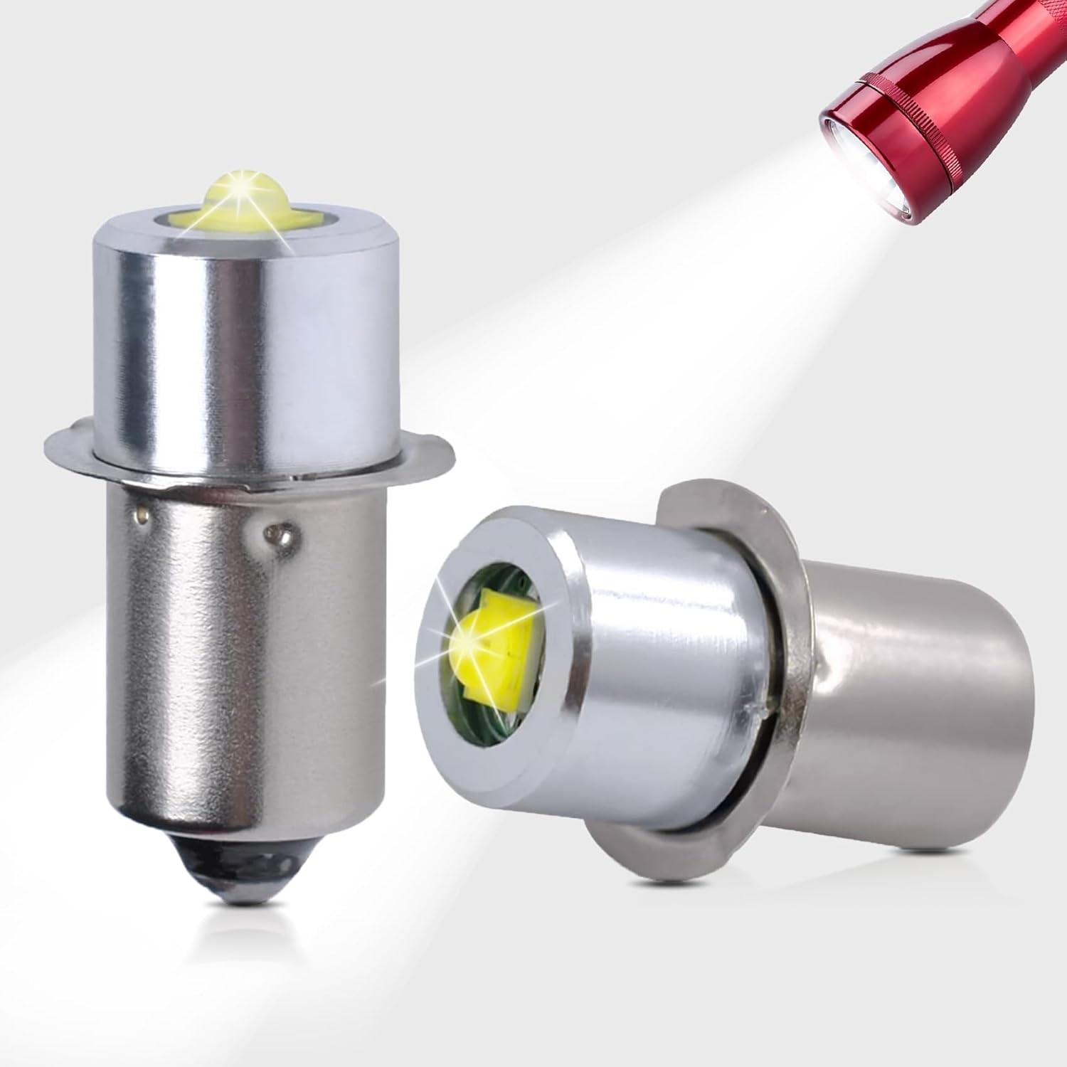 Swess LED Conversion Kit for Maglite LED Bulb 3-16 Cell C/D, 3W DC 4-24V Flashli